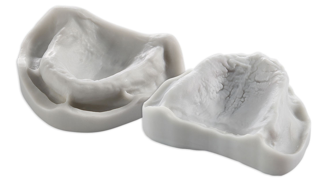 3D-gedrucktes unbezahntes Modell aus M-PRINT Model