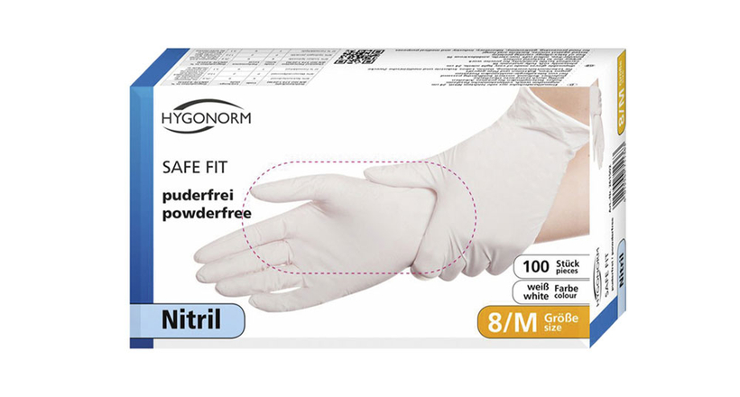 HYGONORM "Safe Fit" Nitrilhandschuhe