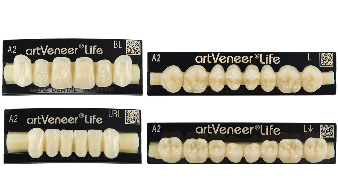 artVeneer life Verblenschalen 28er Set A2 L
