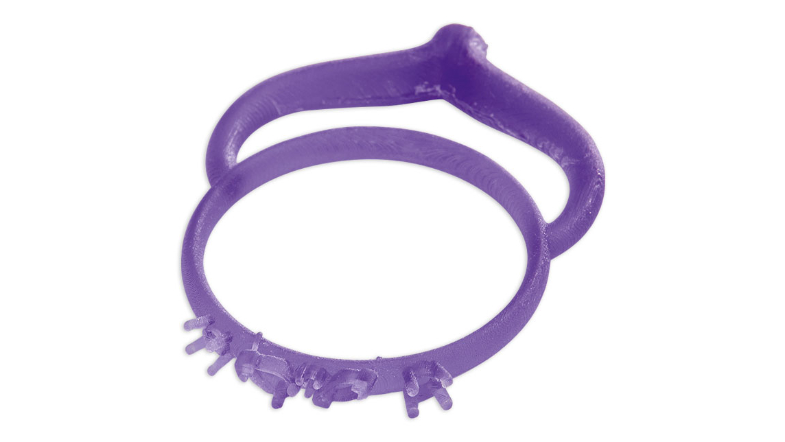 3D-gedrucktes Gussobjekt aus M-PRINT Cast